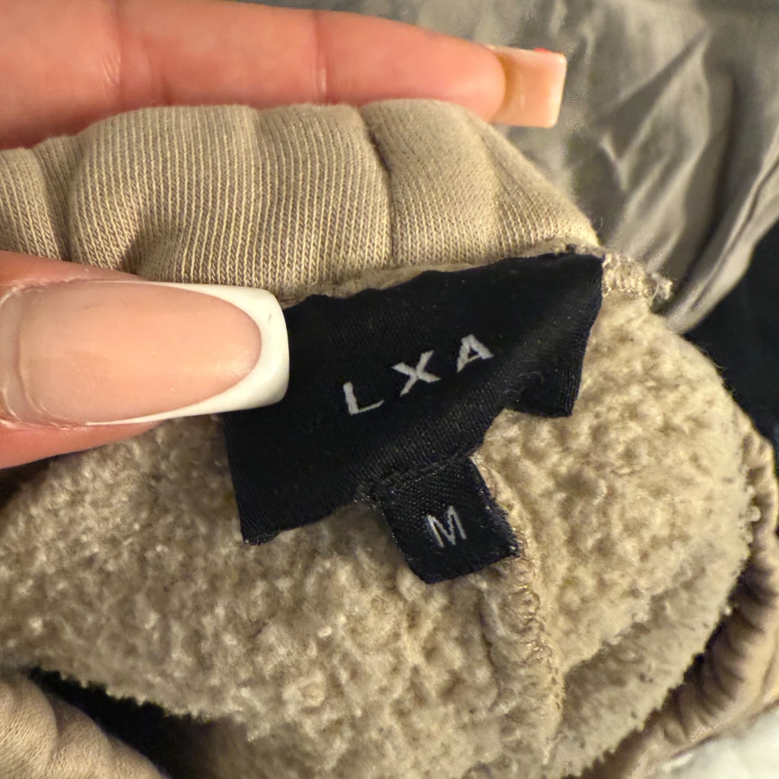 Beige mjukisbyxor från LXA - 1