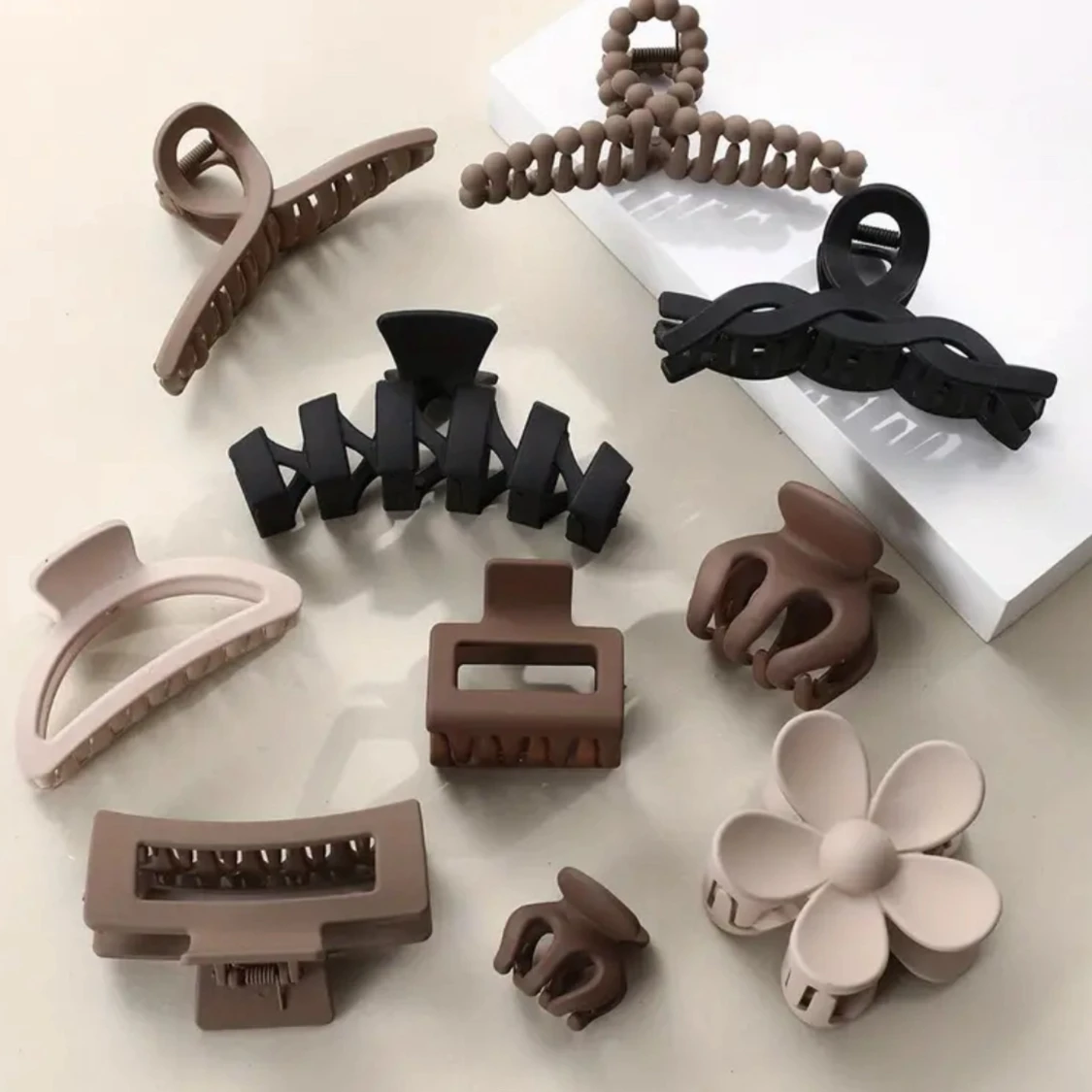 10st Nya hårklämmor 