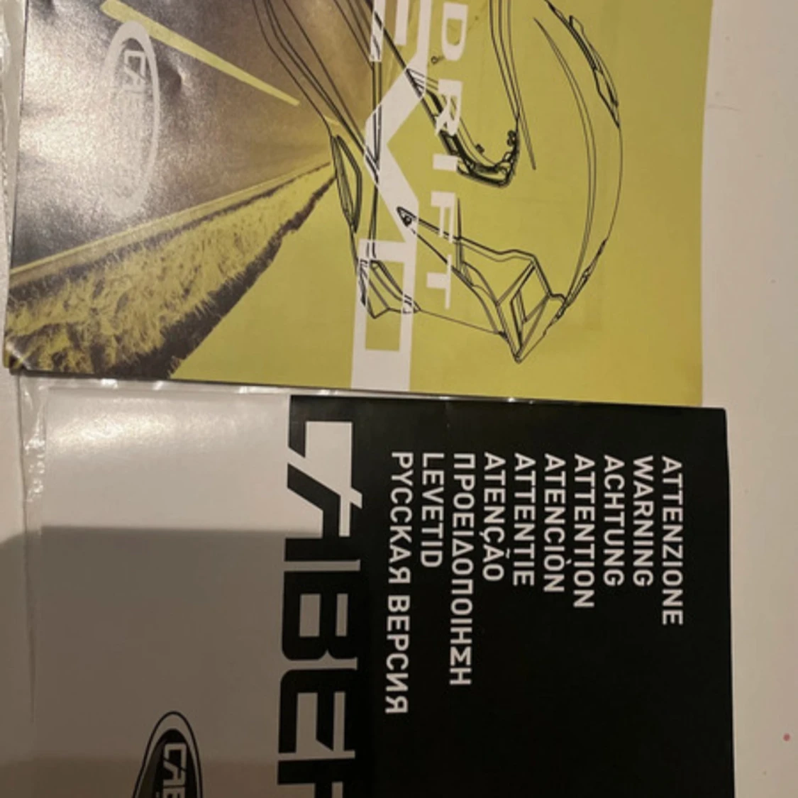 Caberg Drift Evo hjälm blå/gul S - 4