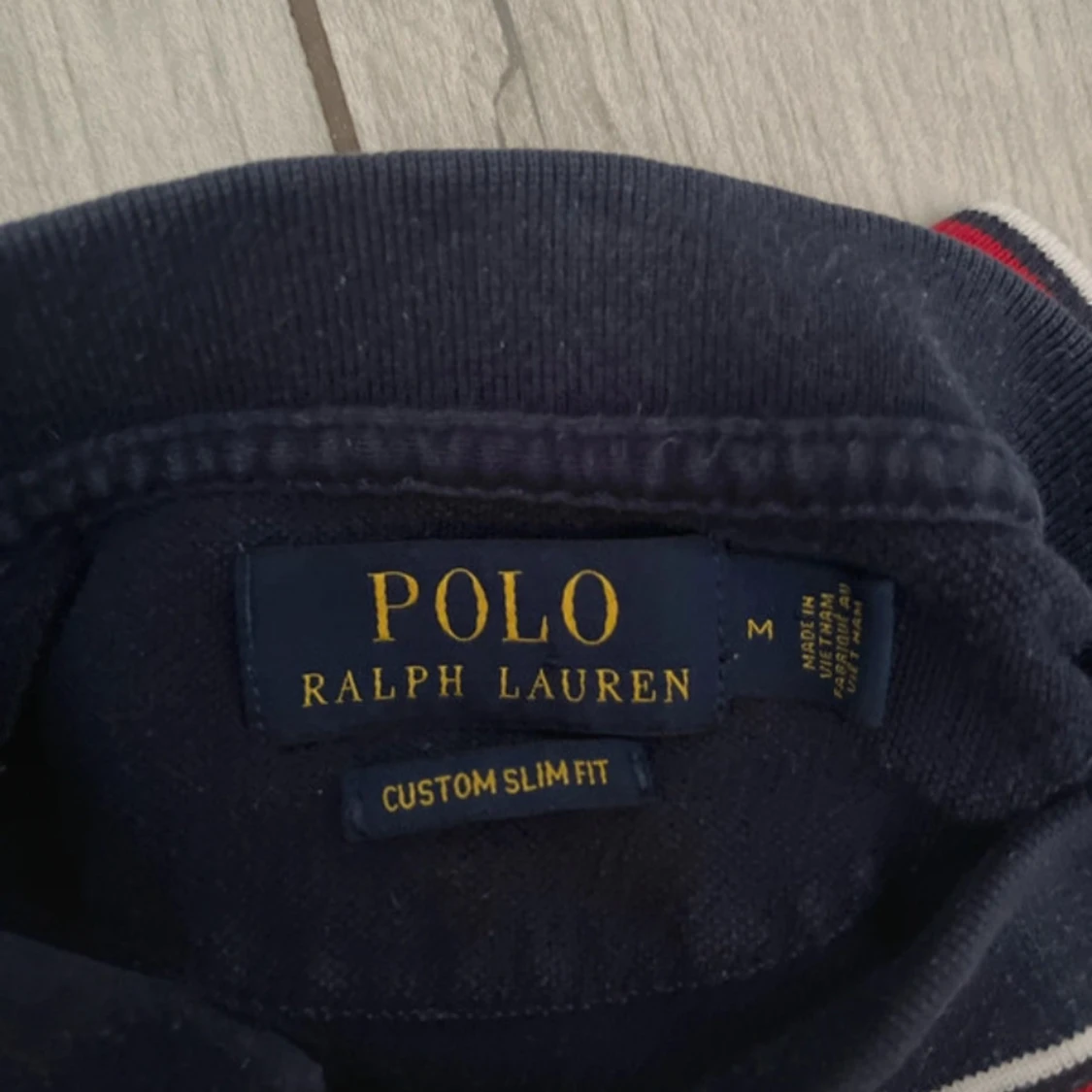 Mörkblå pikétröja från Polo Ralph Lauren - 1