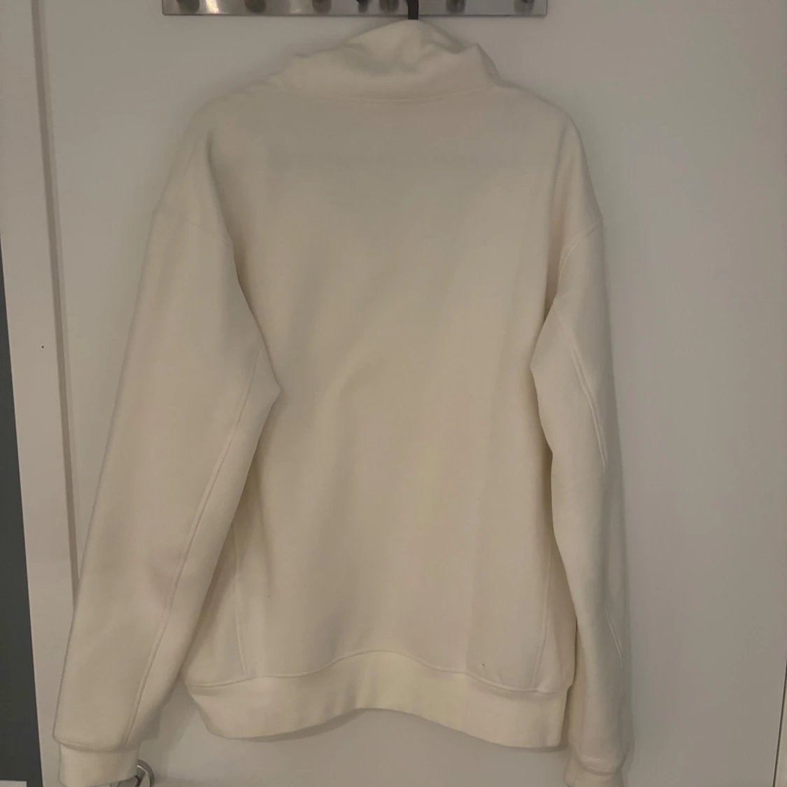 Vit halvzip tröja - 1