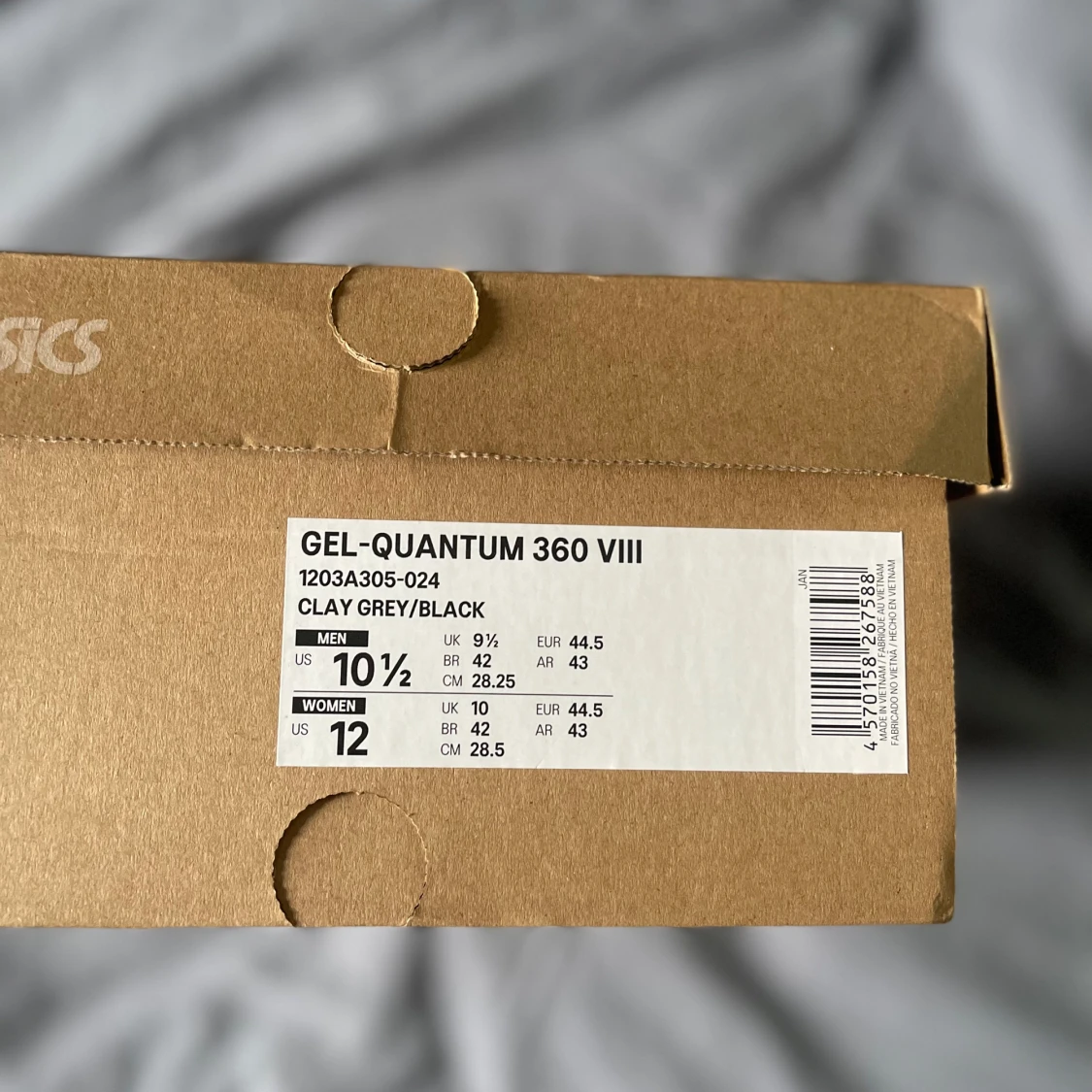 Grå ASICS Gel-Quantum 360 VIII sneakers - 2