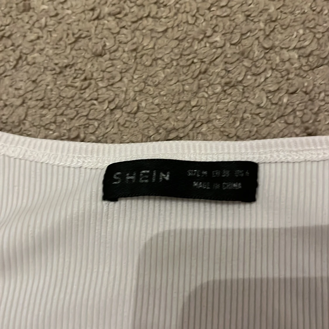 Vit omlottopp med knyt SHEIN - 2