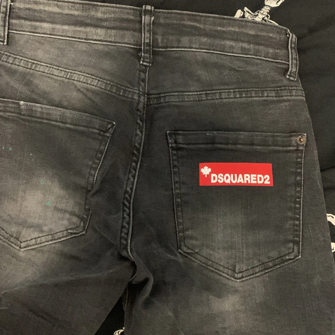 Grå jeansshorts från Dsquared2 - 2