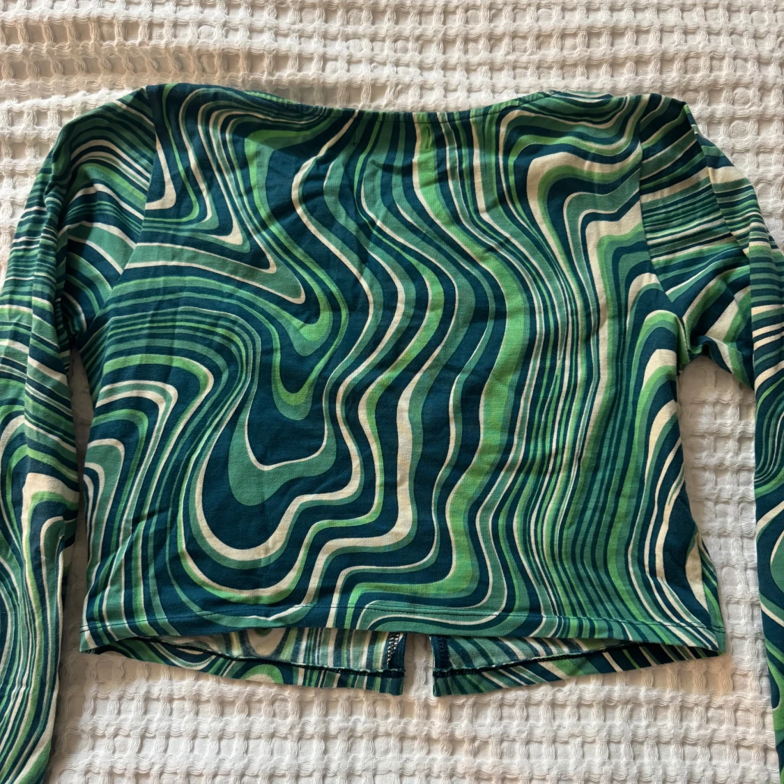 Grön mönstrad topp från Motel - 1