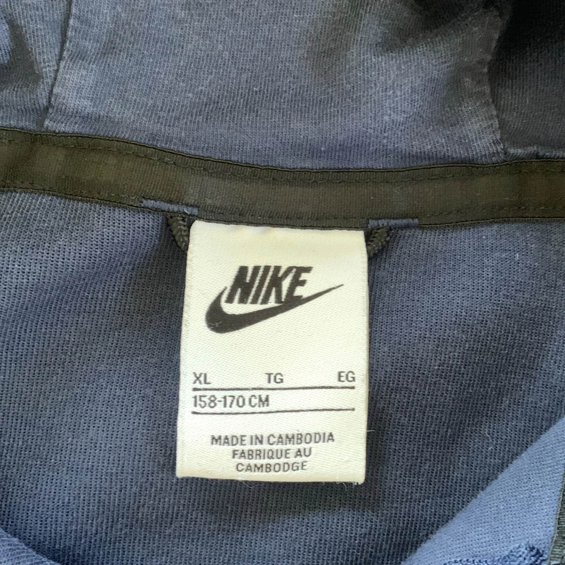 Blå hoodiejacka från Nike - 2