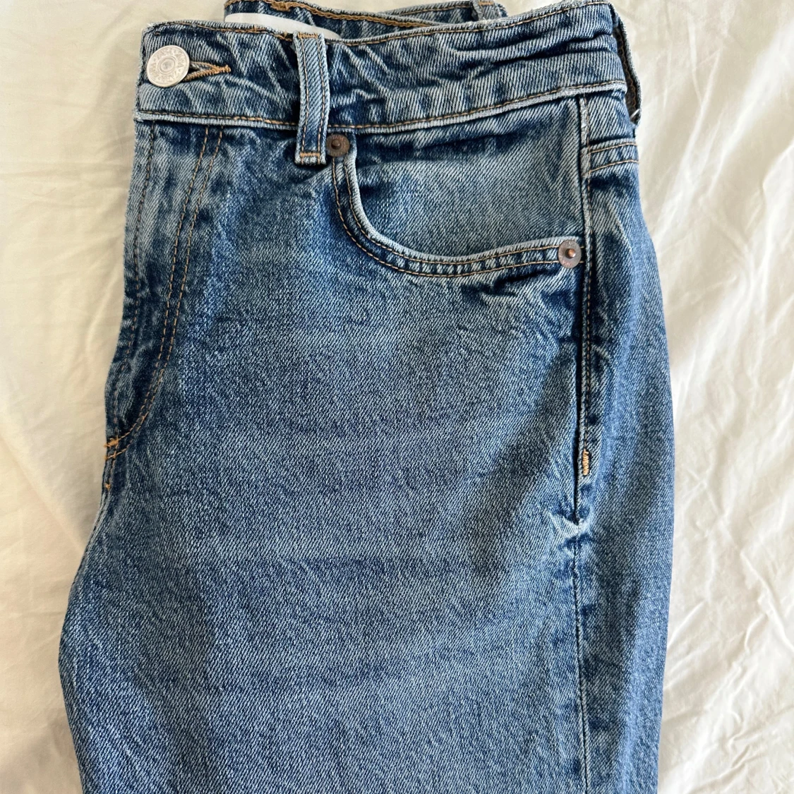 Blåa Zara jeans  - 2