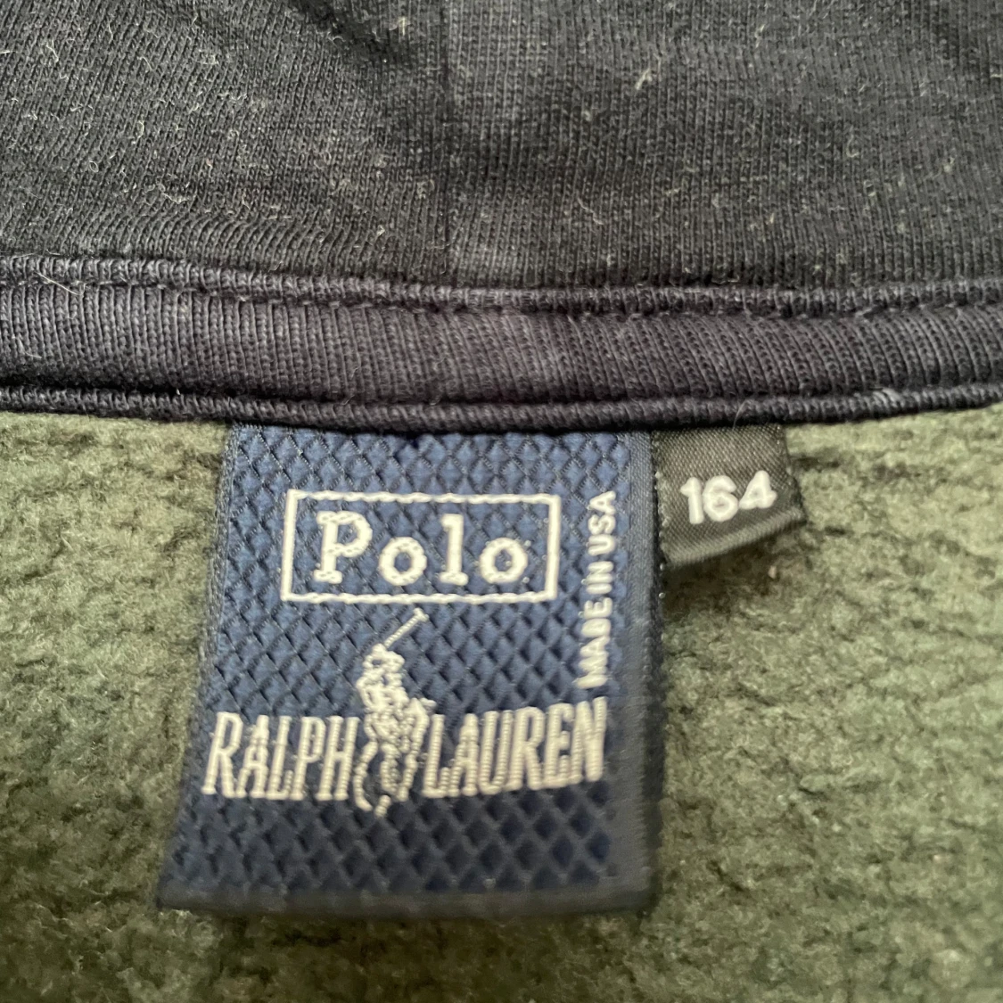 Mörk grön zip hoodie från Polo Ralph Lauren - 2