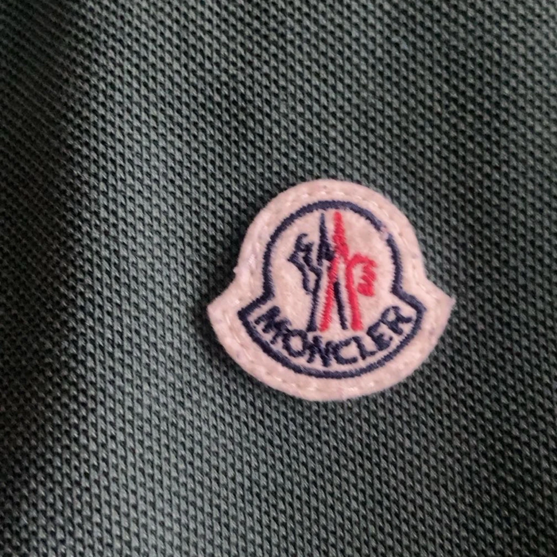 Grön Moncler pikétröja - 2