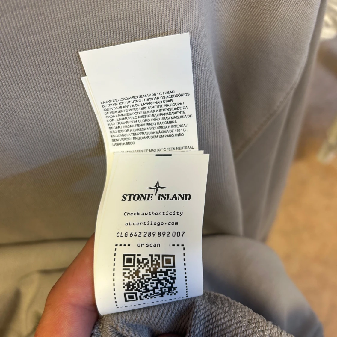  Grå sweatshirt från Stone Island - 4