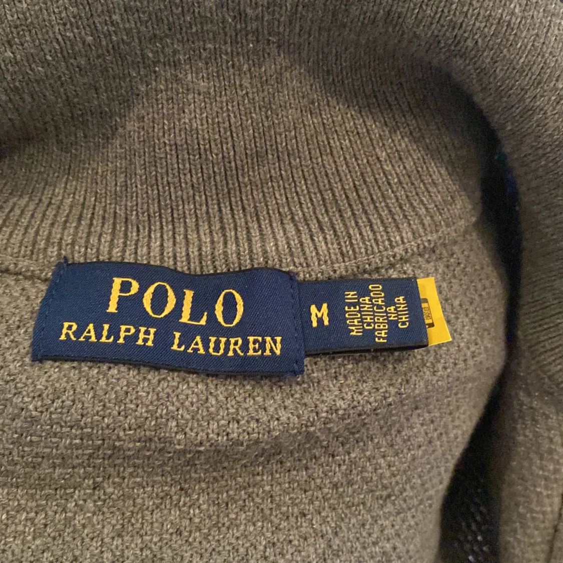 Grå half zip tröja från Polo Ralph Lauren - 4