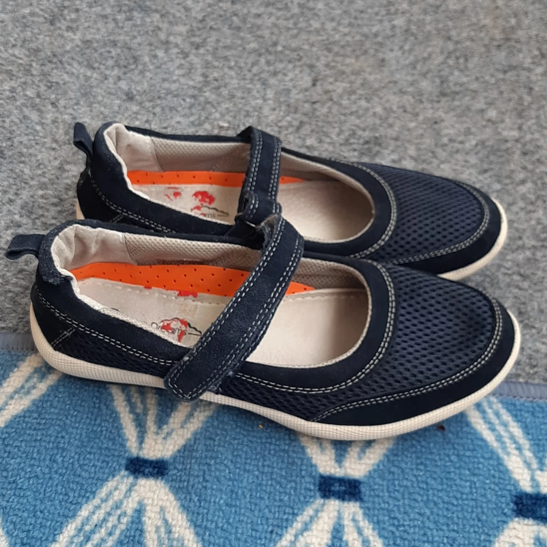 Mörkblå ballerinaskor Soft Dreams