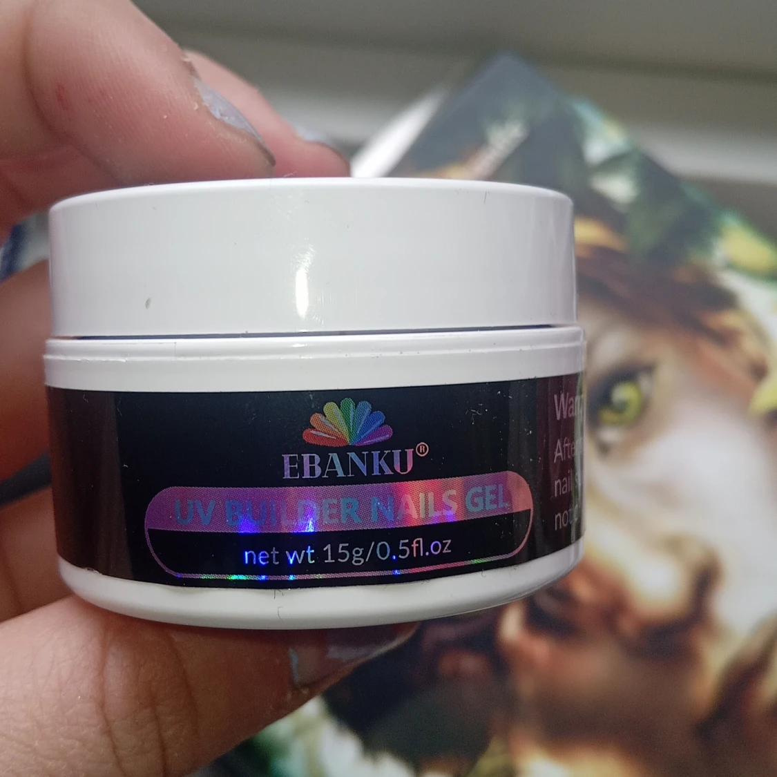 UV Builder Nails Gel Clear från Ebanku - 4