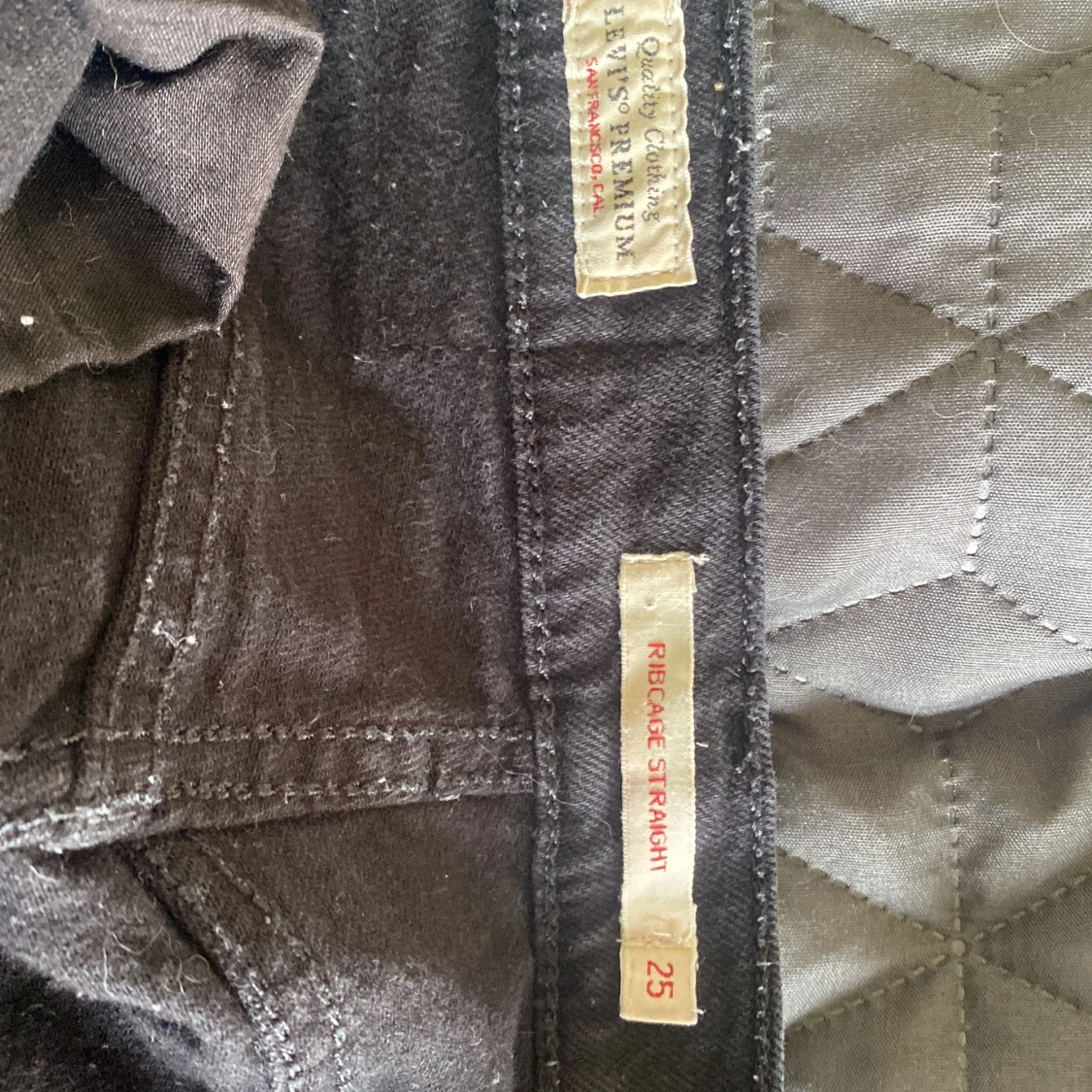 Svarta Levis 501 jeans - 2