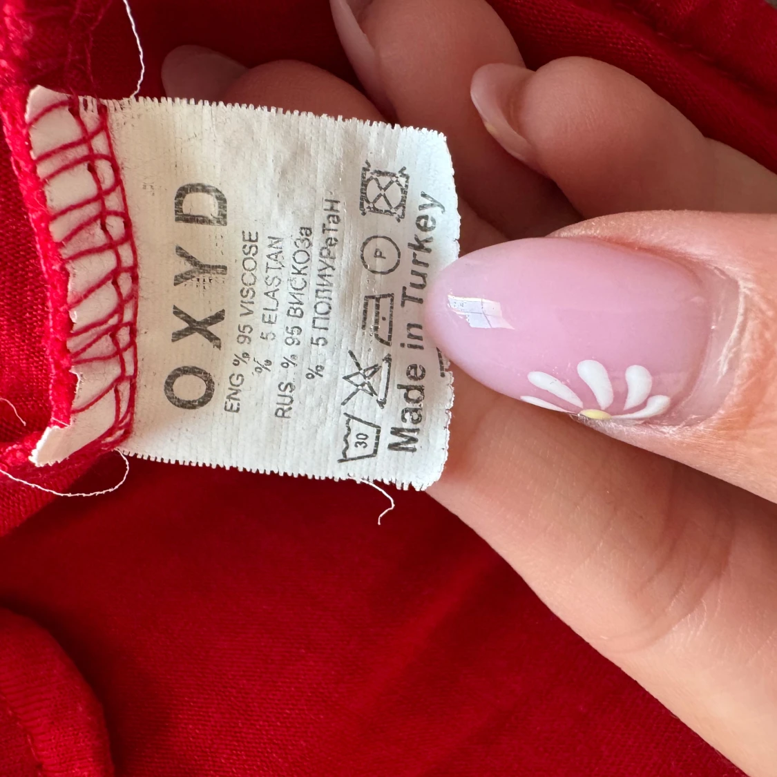 Röd croppad jacka från OXYD - 2