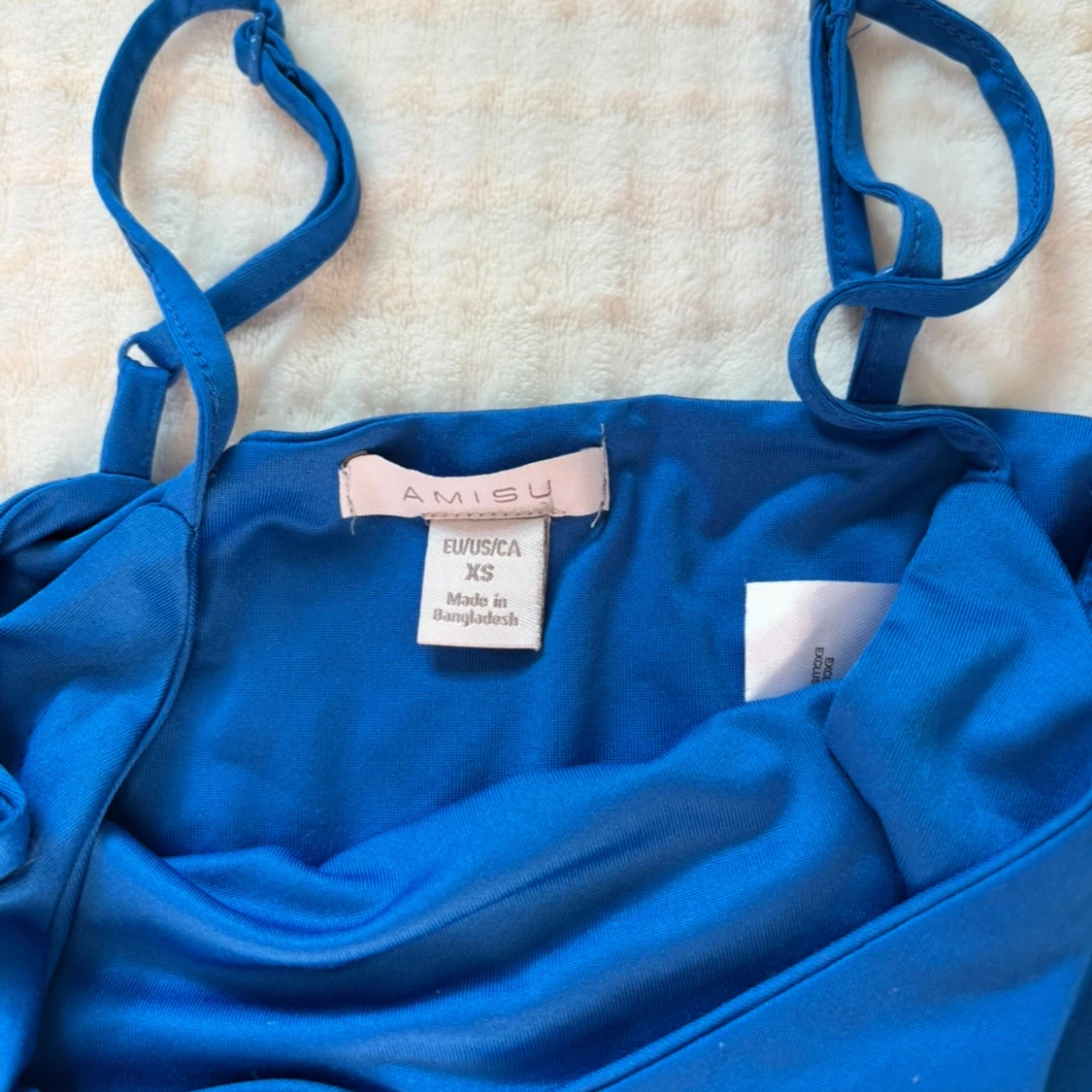 Blå linnetopp från Amisu  - 2