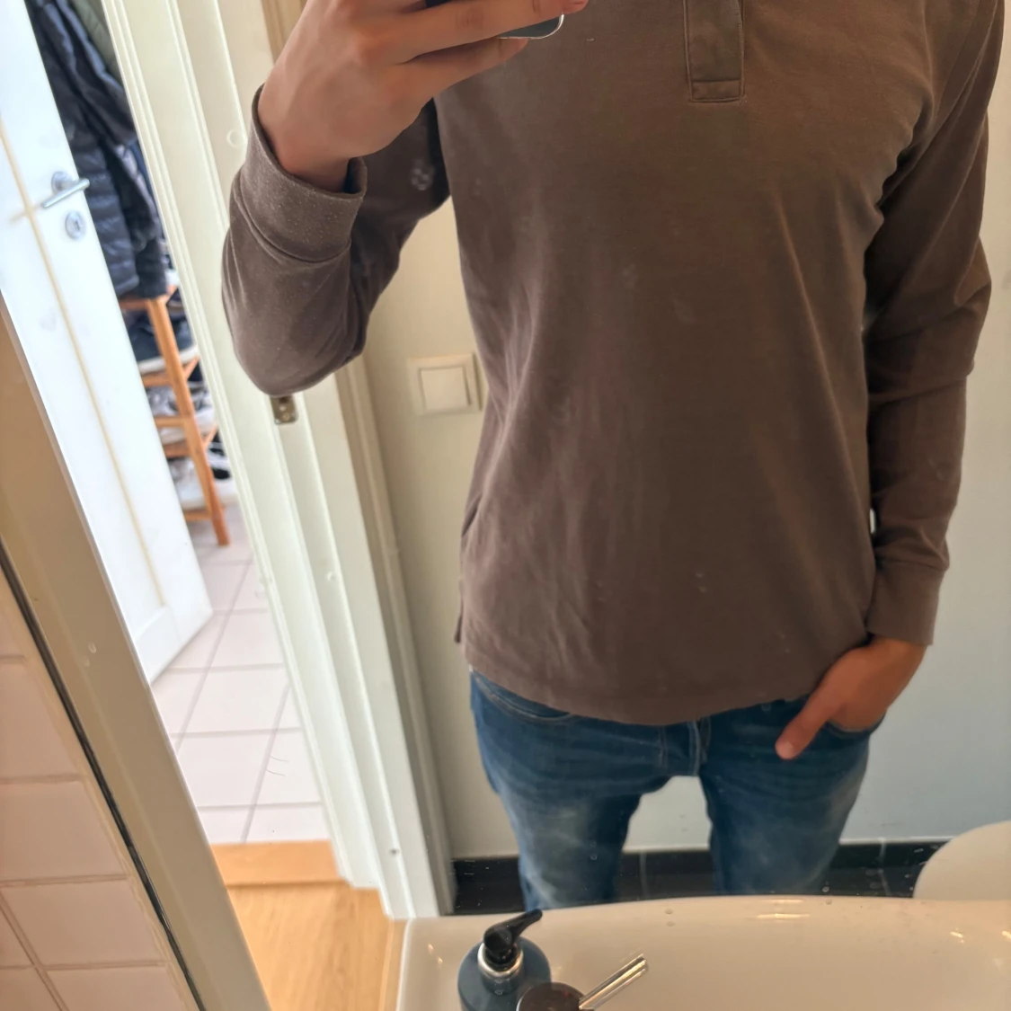  långärmad pikétröja från nils sundström - 2