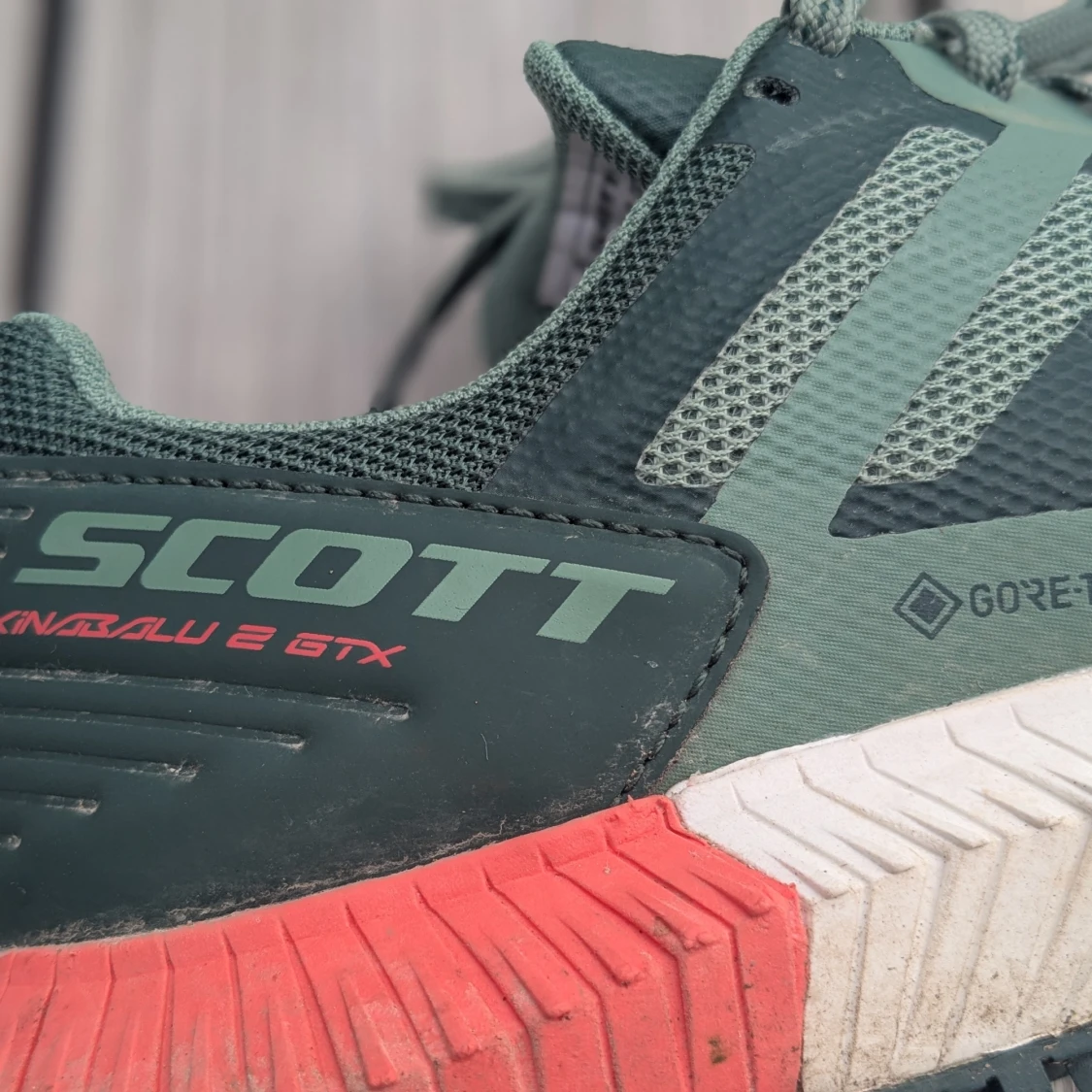 Scott Kinabalu 2 GTX löparskor grön/röd - 1