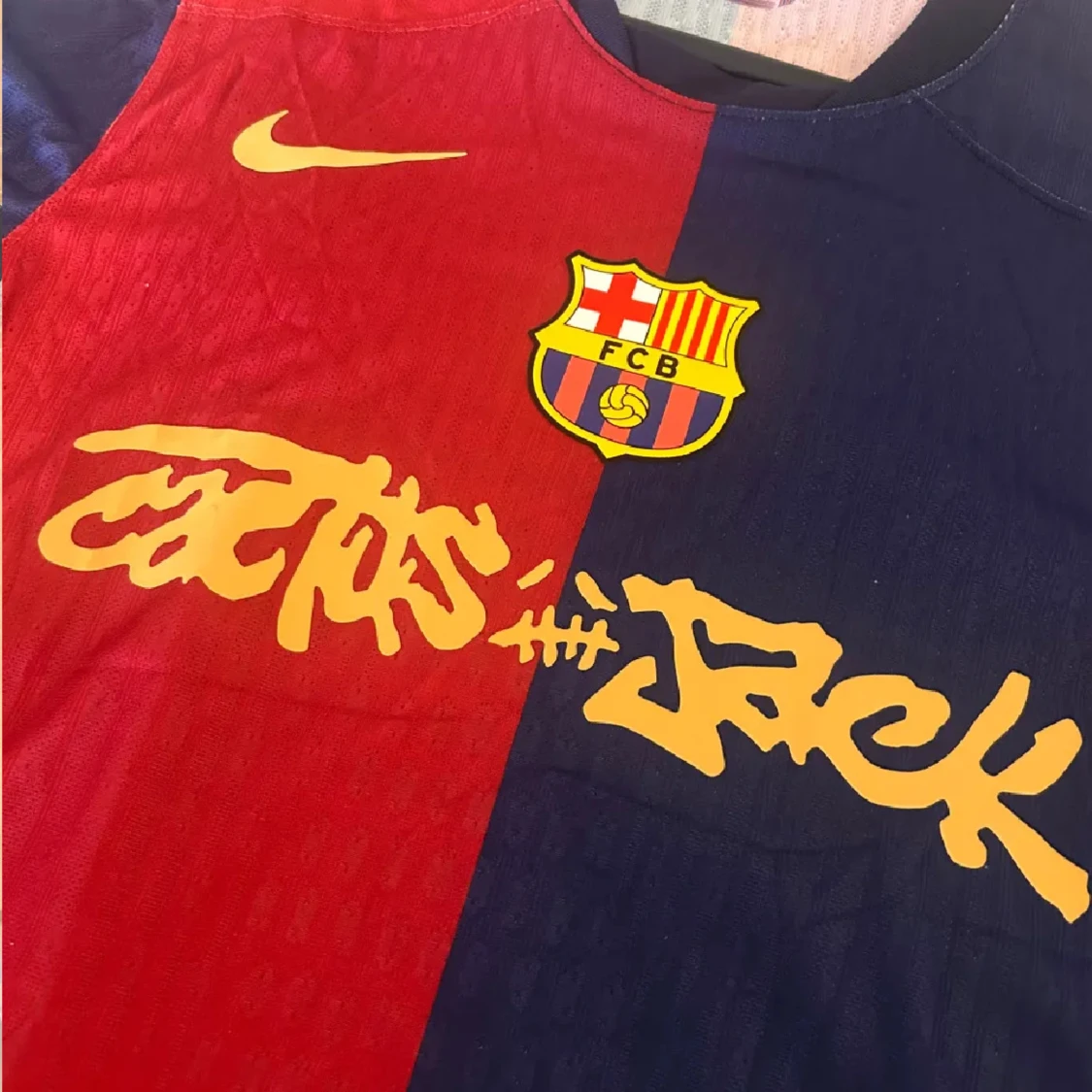 FC Barcelona x Cactus Jack Nike tröja - 2