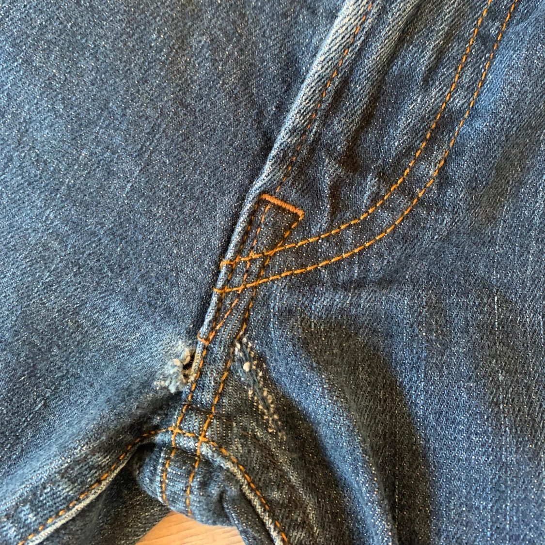 Mörkblå jeans från Lee Storlek 30/32 - 4