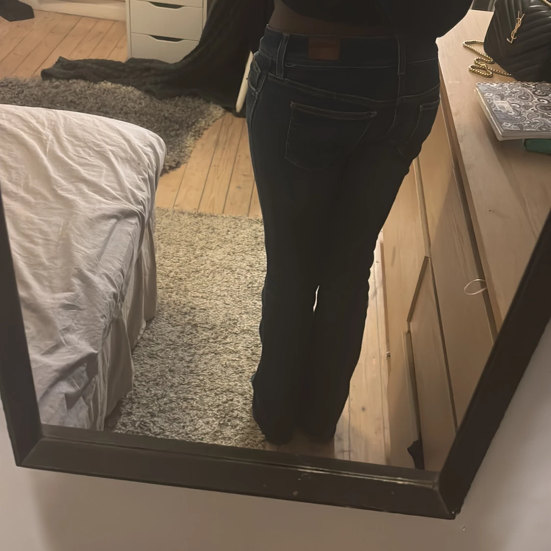 Mörkblå bootcut jeans från Pepe Jeans - 1