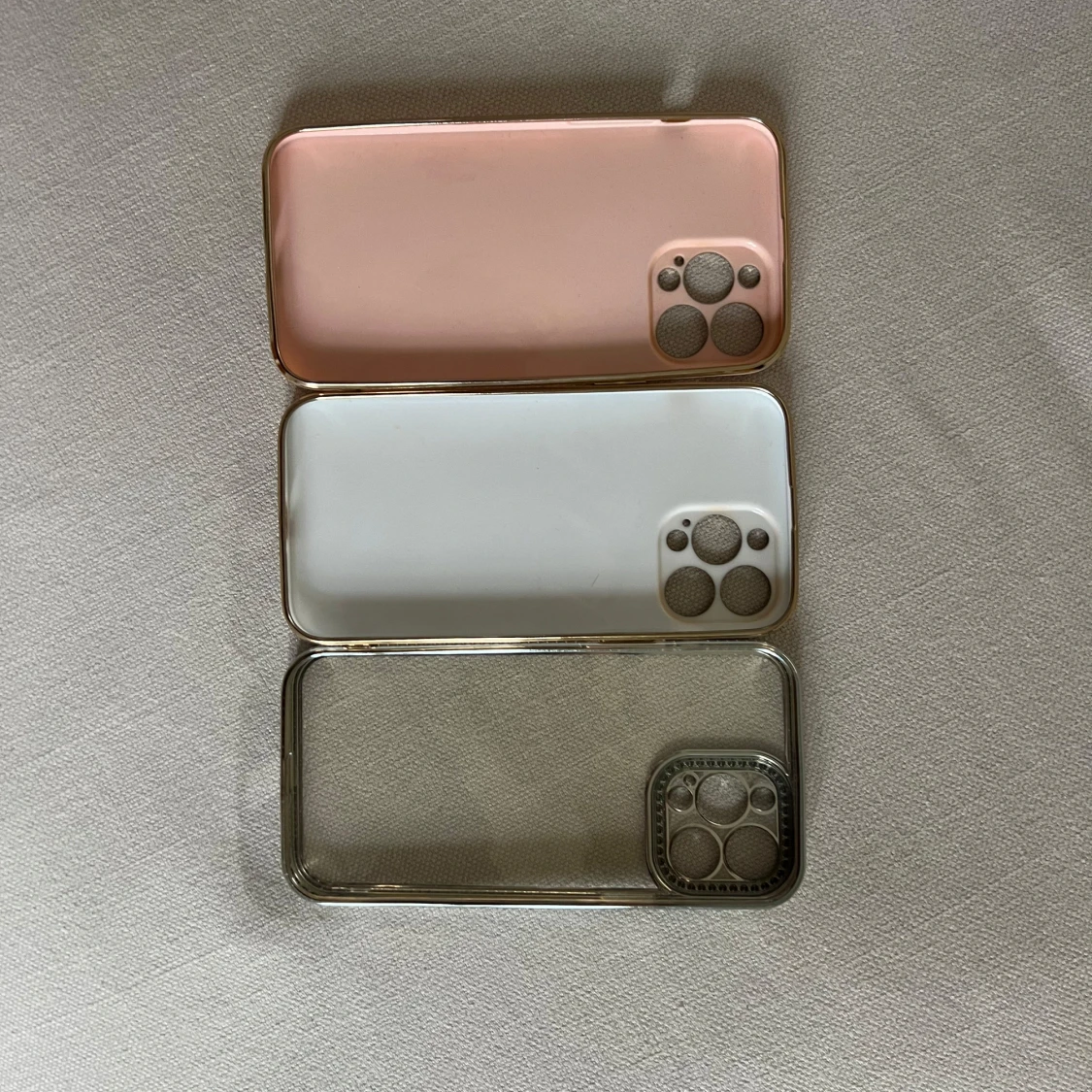 3-pack mobilskal i olika färger - 1