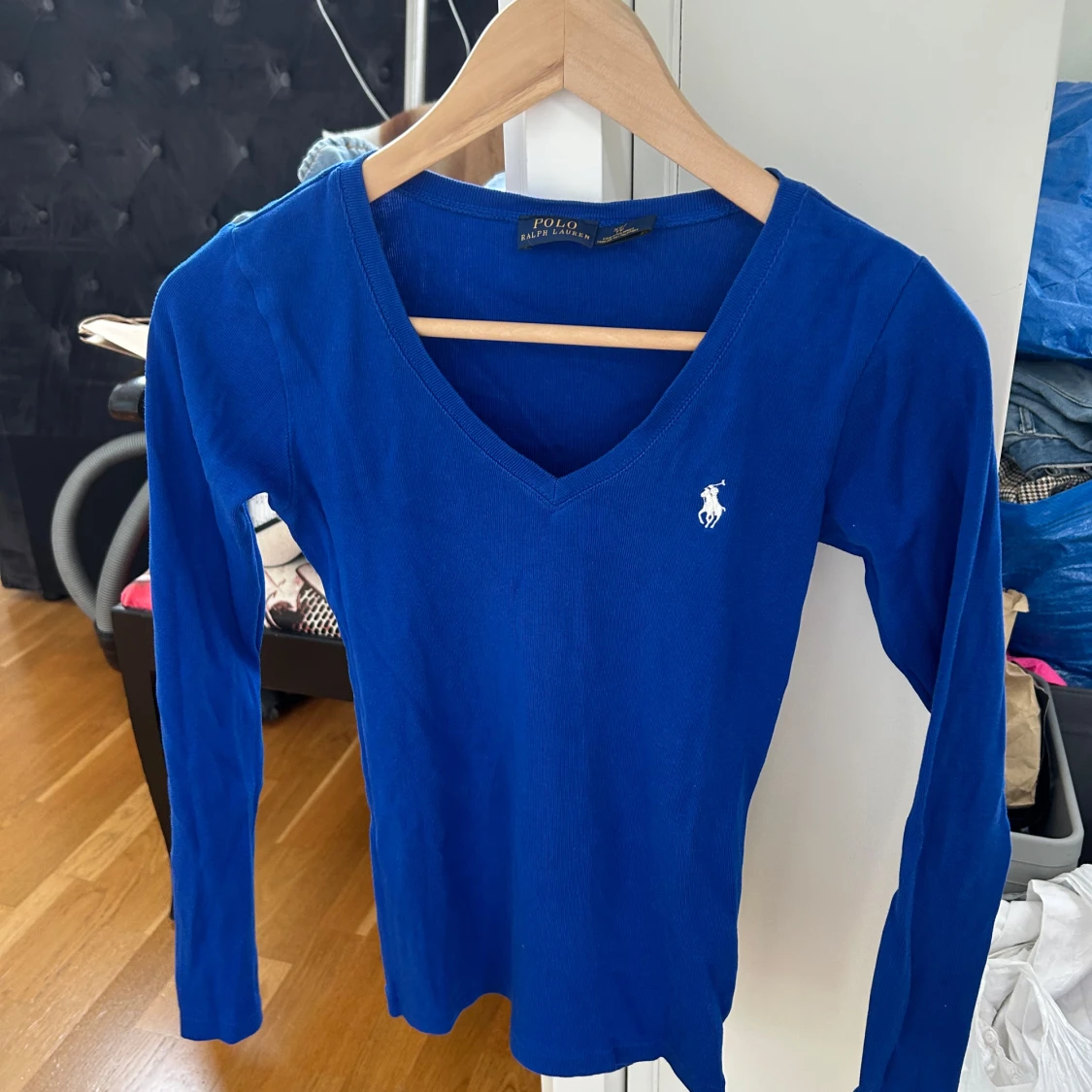 Blå långärmad tröja från Polo Ralph Lauren