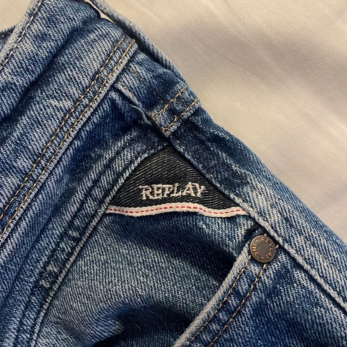 Blå Replay Byxor - 4