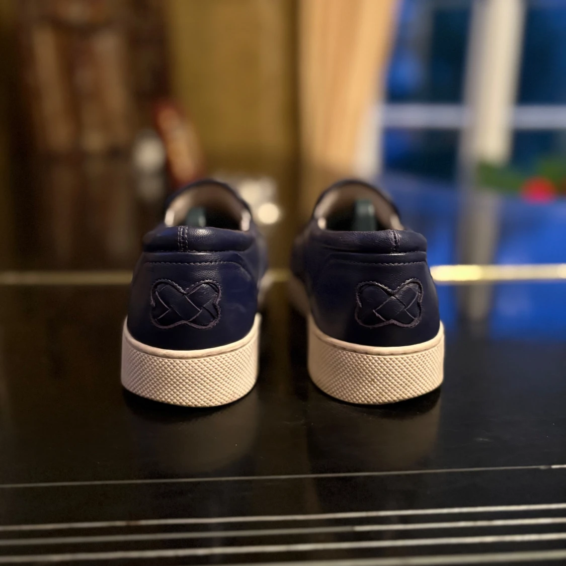 Mörkblå Bottega Venetta  - 2