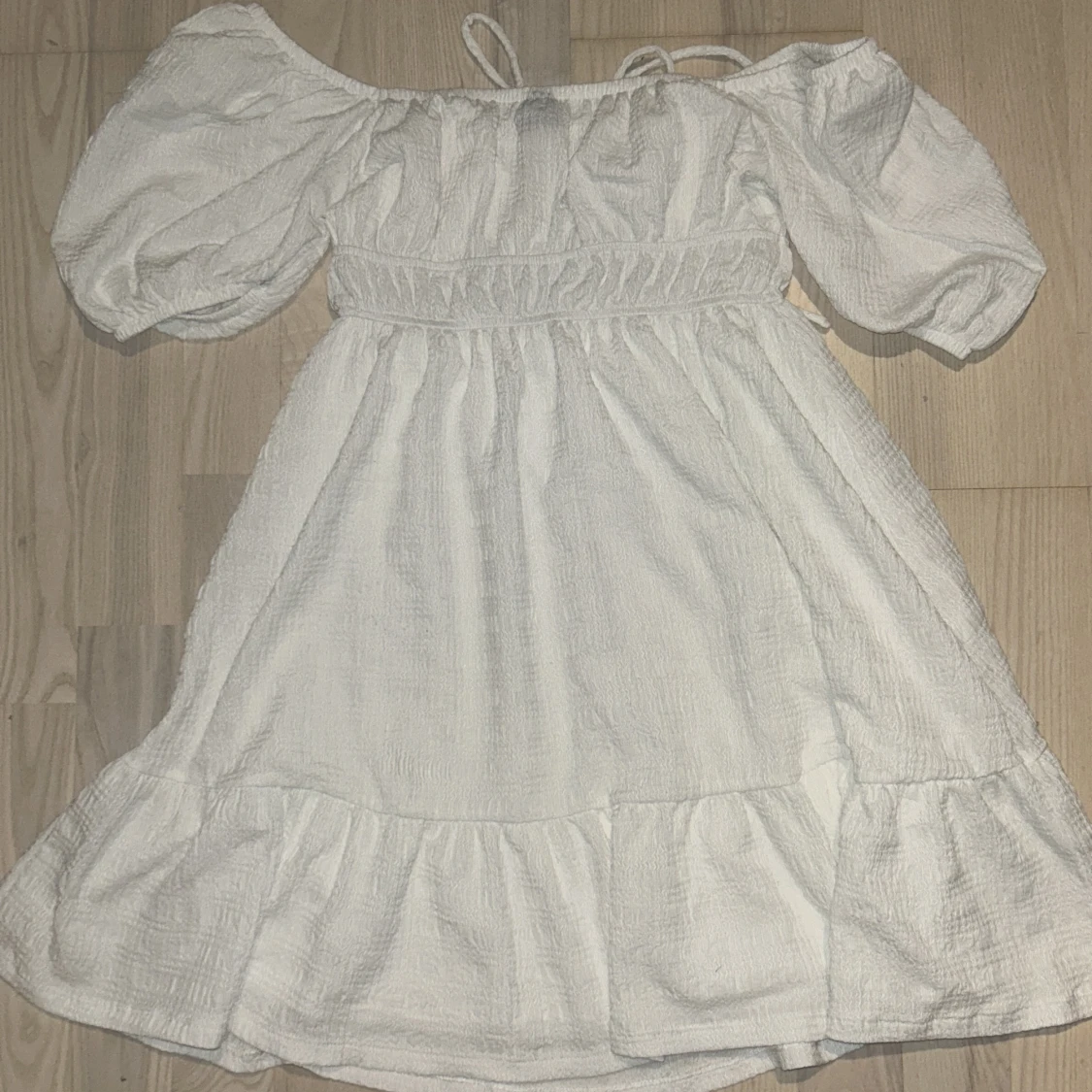 Super fin vit klänning - 92