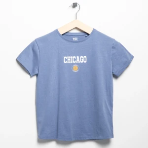 Chicago baby tee - Baby tee med basketball😽🏀