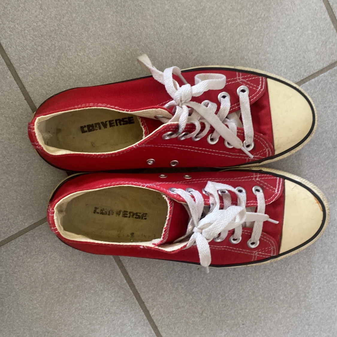 Röda Converse sneakers - 90