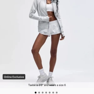 Lululemon hoodie - Grå lululemon  scuba full zip hoodie