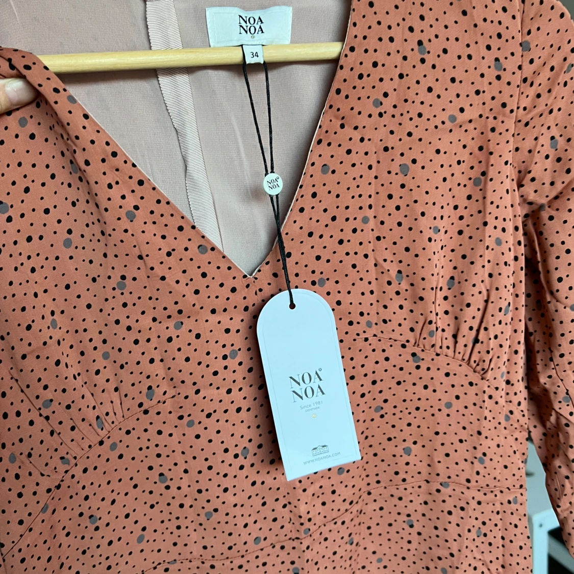 Klänning 34, Noa Noa, prislapp kvar - 90