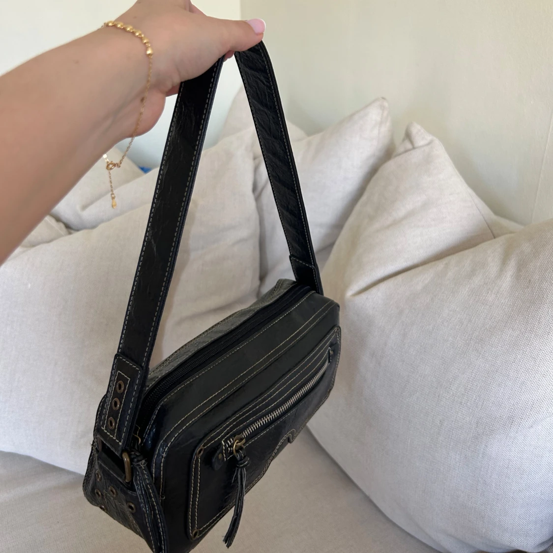 Vintage baguette bag - 93