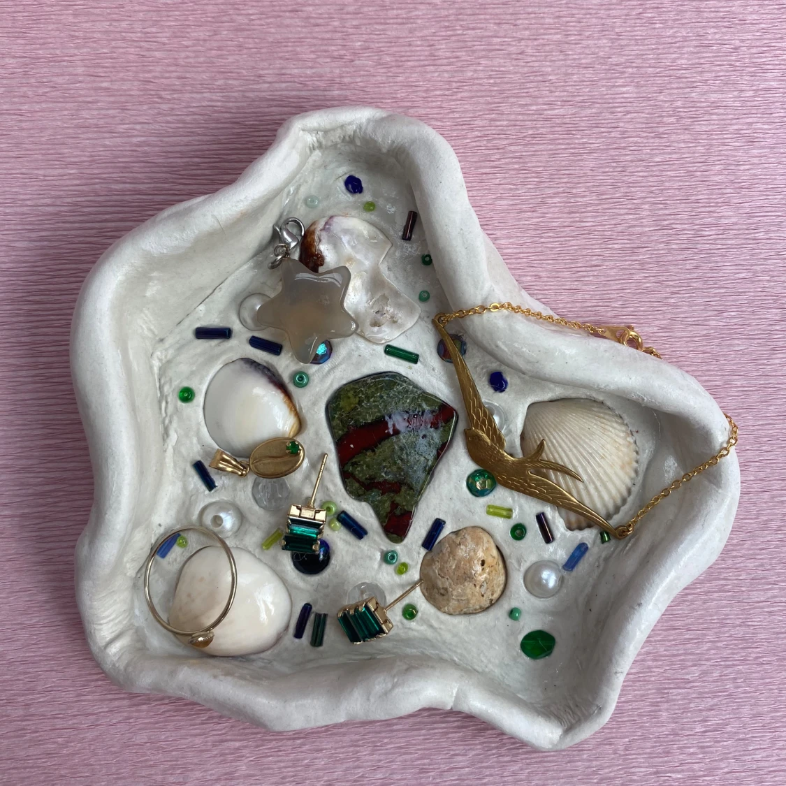 Hemmagjord smyckesskål - 91