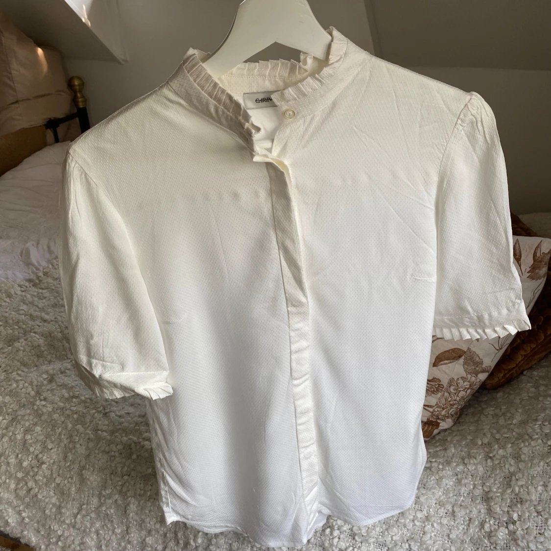 Carin Wester blus med kort ärm 