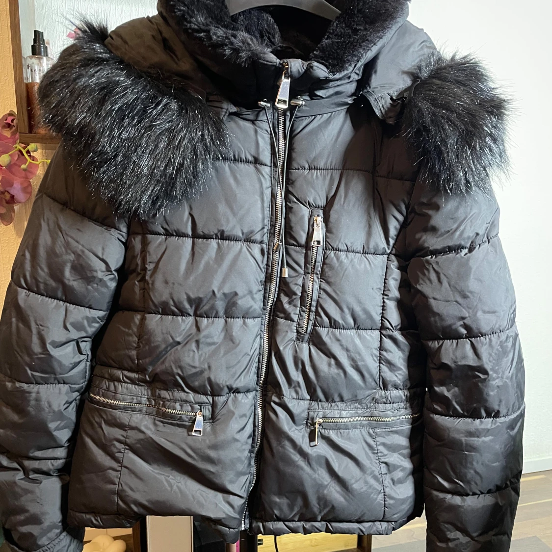 Svart Kort jacka  - 90