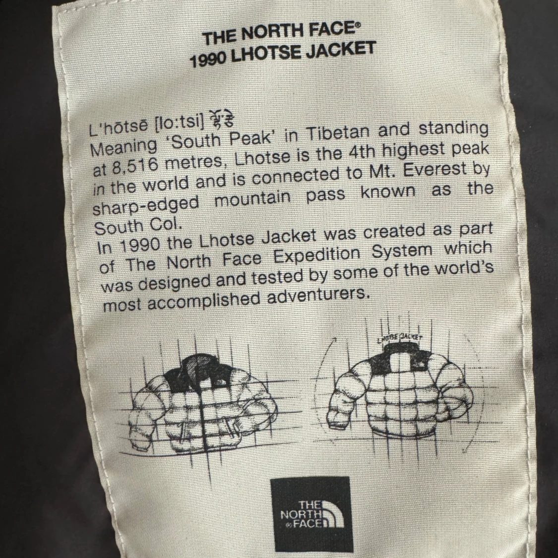 North Face pufferjacka  - 90