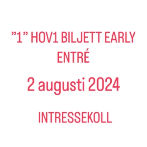 Intressekoll  - Konserten är slutsåld   GÖTEBORG  INTRESSEKOLL 