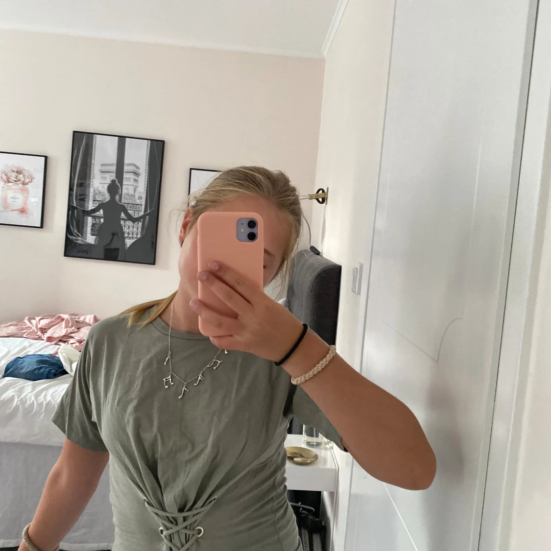 Tröja med snörning🥰 - 91