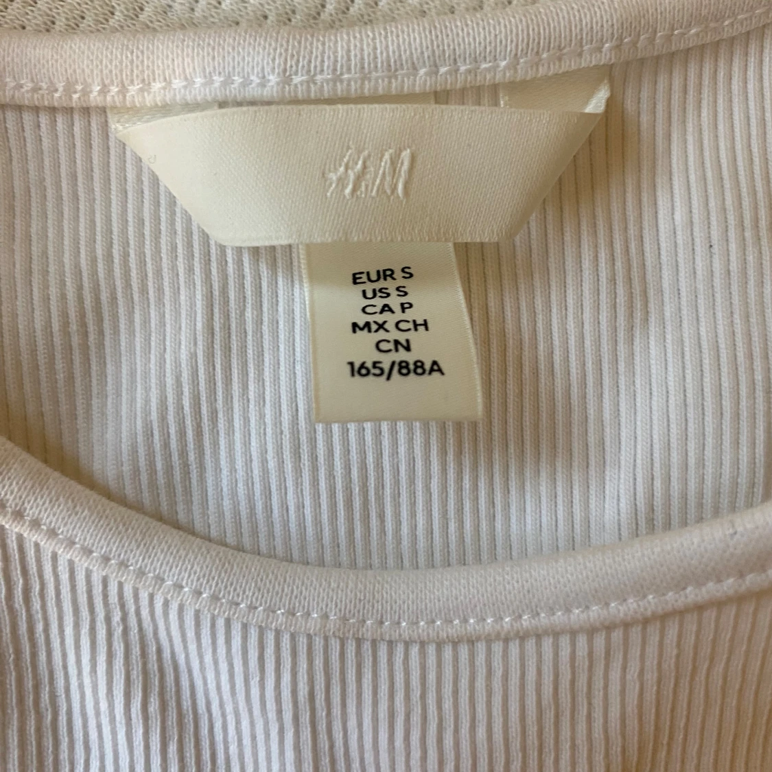 Vit linnetopp från H&M - 92