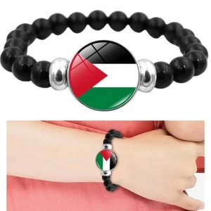 Palestina flagga armband / ny - Palestina flagga armband  1 styck 