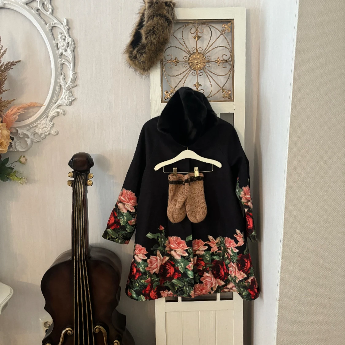 Barn Love made love underbar kappa päls luva päls pannband Scorcese R’belle vantar