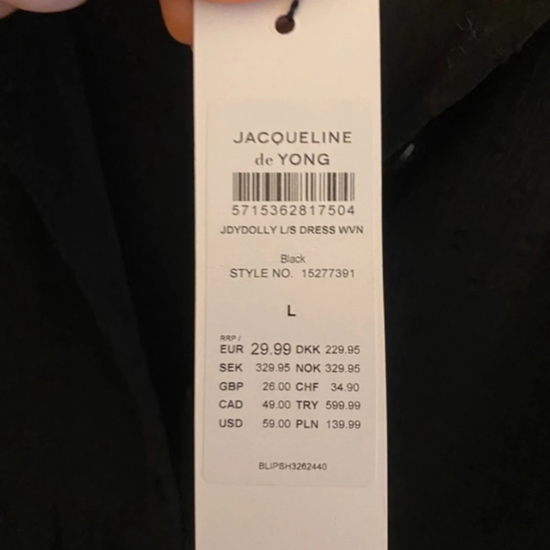 Fin svart klänning! - 90