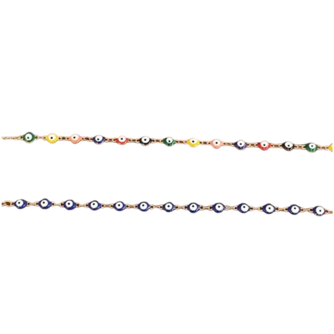 Rostfritt stål onda ögat armband  🧿  - 90