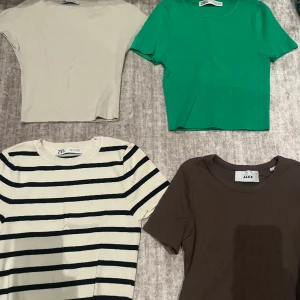 Zara och JJXX - Säljer alla dom här fina t shirt för 65 kr man får svälja vilken man vill ha då skriv till mig tack!