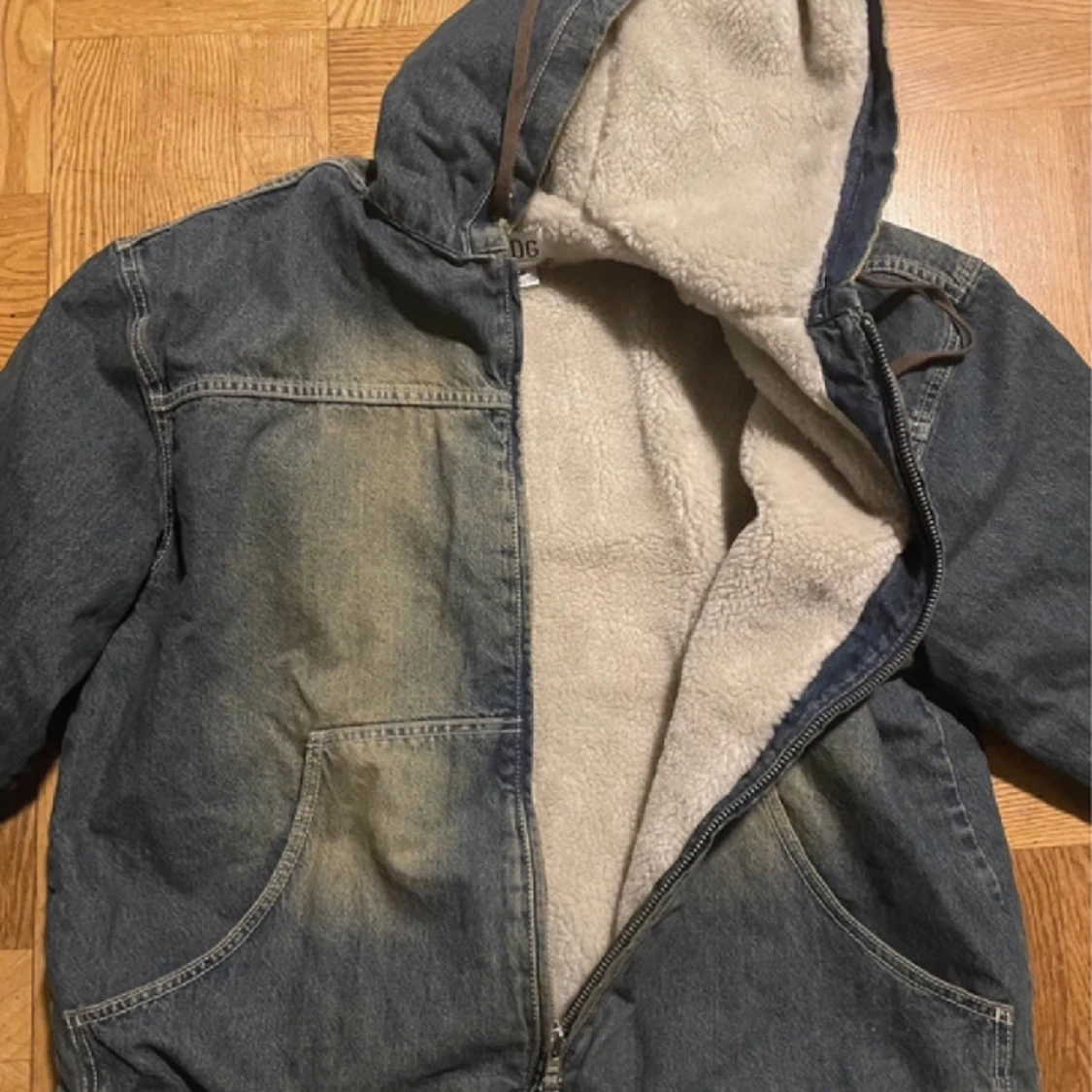 Denim vinterjacka  - 90
