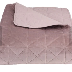 Rosa sammet överkast till 180 säng  - Överkast i jätte fint skick 