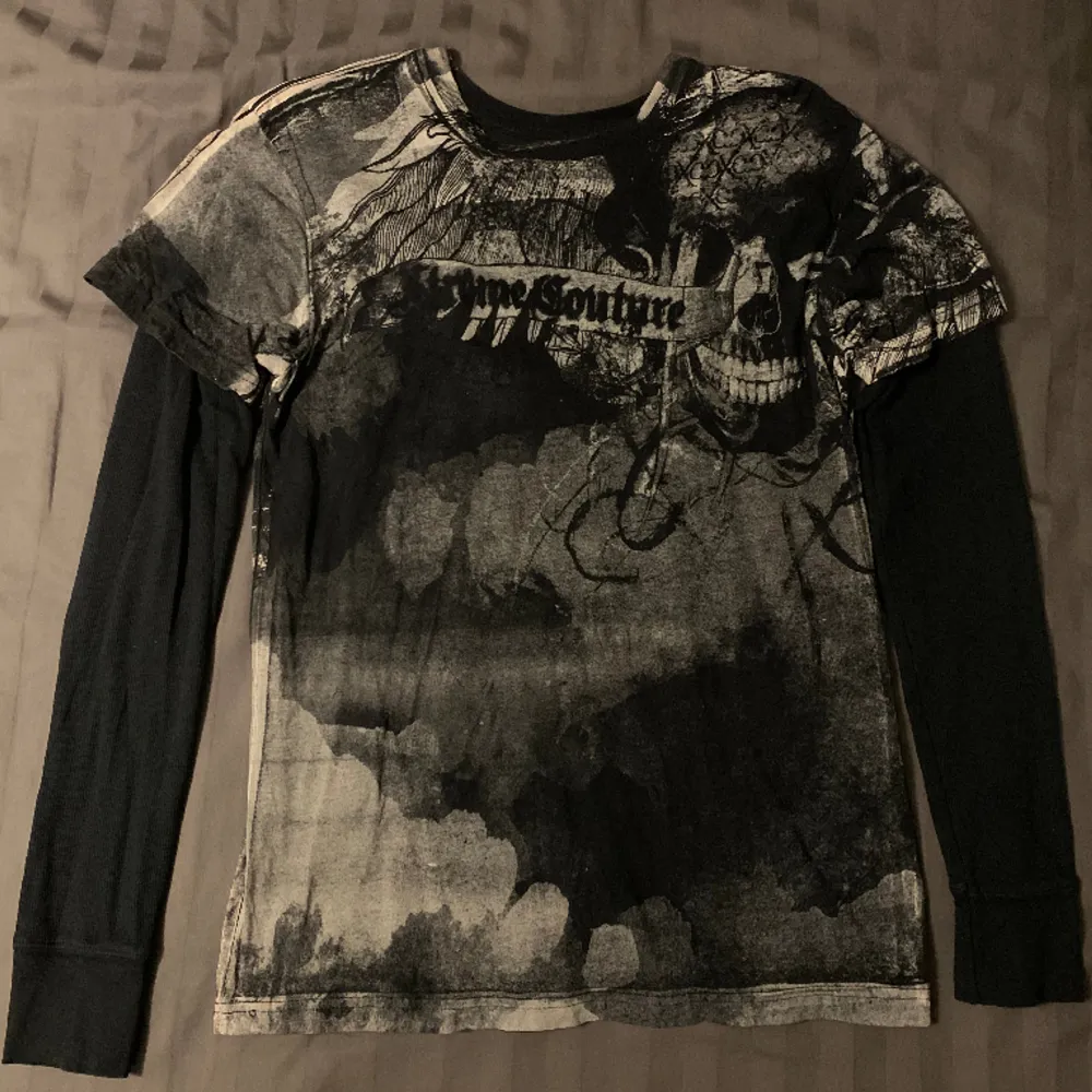 Superdrain xtreme couture tshirt/long sleeve från usa🇺🇸🇺🇸🦅🦅🙏🙏wow‼️‼️🤞😻😻 pris går självklart att diskutera. Tröjor & Koftor.